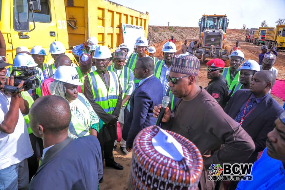 Zulum flags off 113km construction of ring road round Maiduguri city 2 IMG 20240506 WA0003