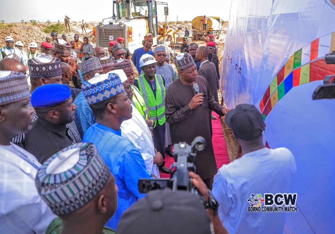 Zulum flags off 113km construction of ring road round Maiduguri city 3 IMG 20240506 WA0020