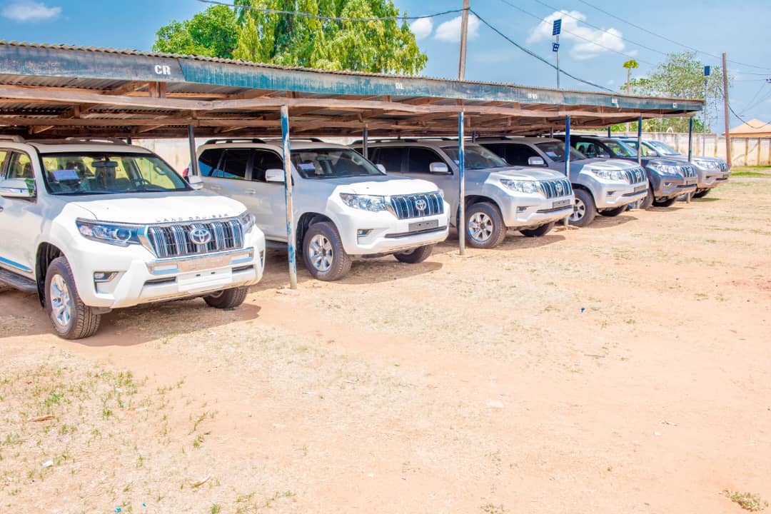 SUV cars donated to Benue judiciary by Governor Hyacinth Alia