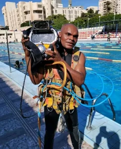 Late scuba diver, Mr Kelvin Ngwa