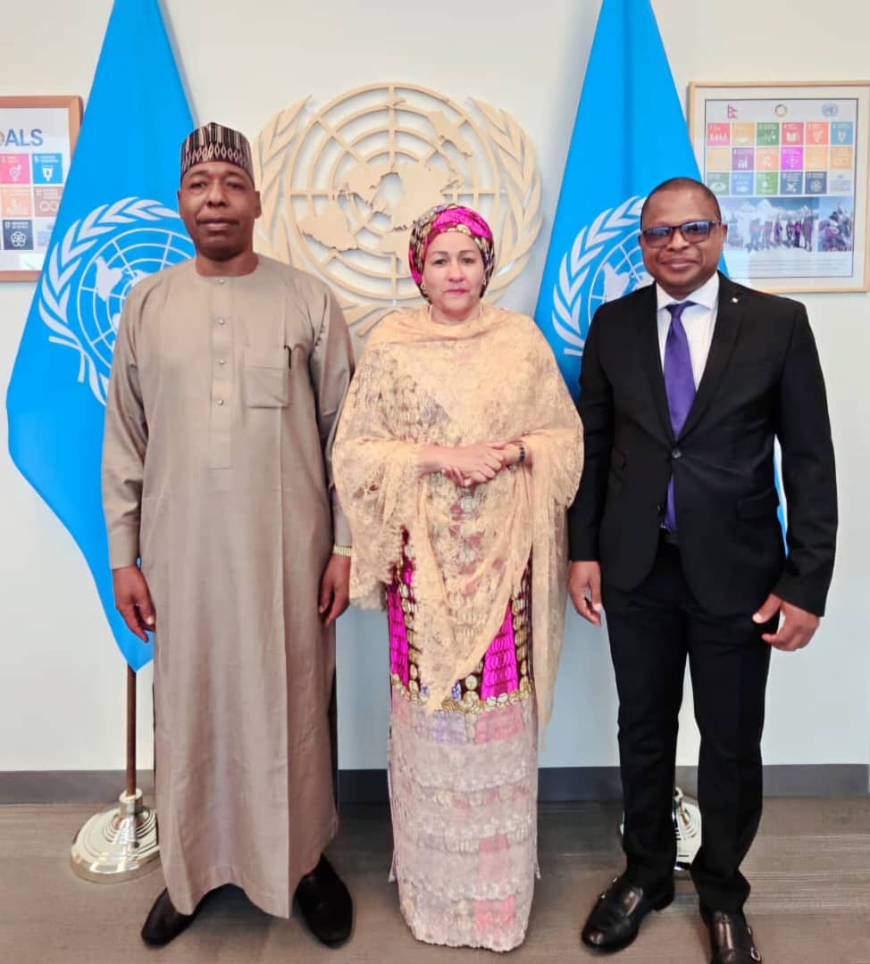 IDPs: Zulum, UN DSG, Amina, meet in New York 2 IMG 20240510 WA0010
