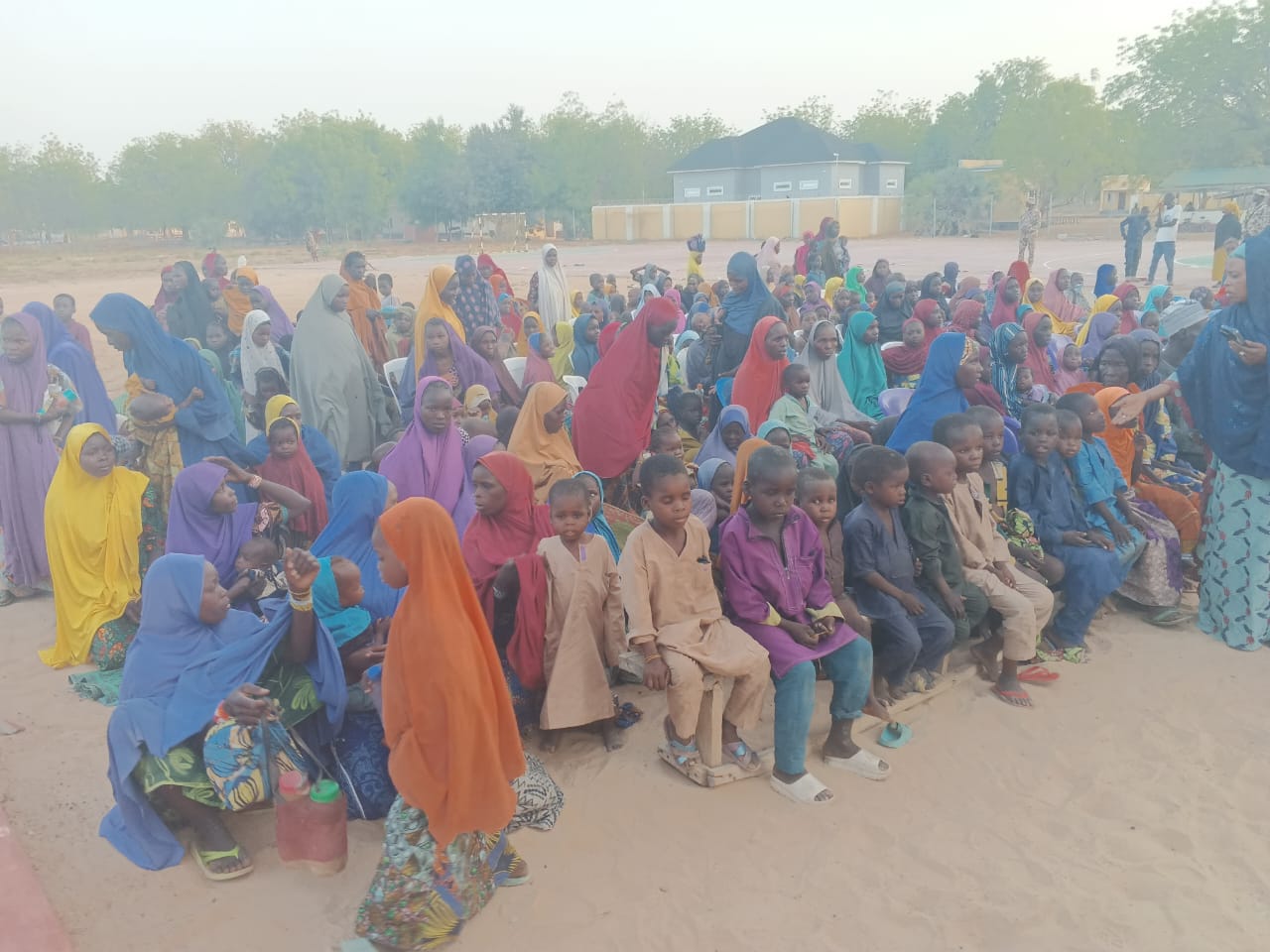 Military hands over 350 rescued persons from Sambisa Forest to Borno Govt 3 IMG 20240521 WA0013