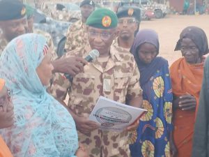 Military hands over 350 rescued persons from Sambisa Forest to Borno Govt