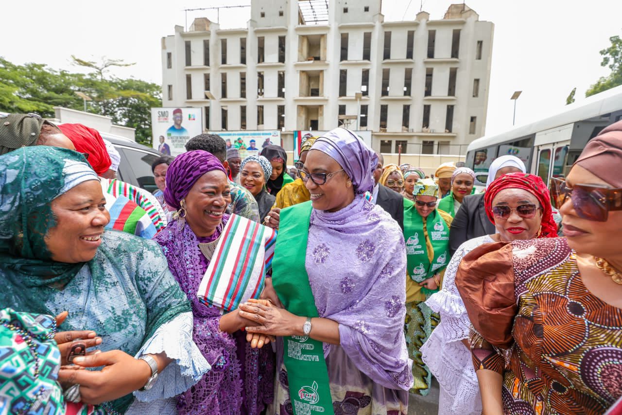 Renewed Hope Initiative: First Lady flags off distribution of fabrics to APC women nationwide 3 IMG 20240522 WA0067