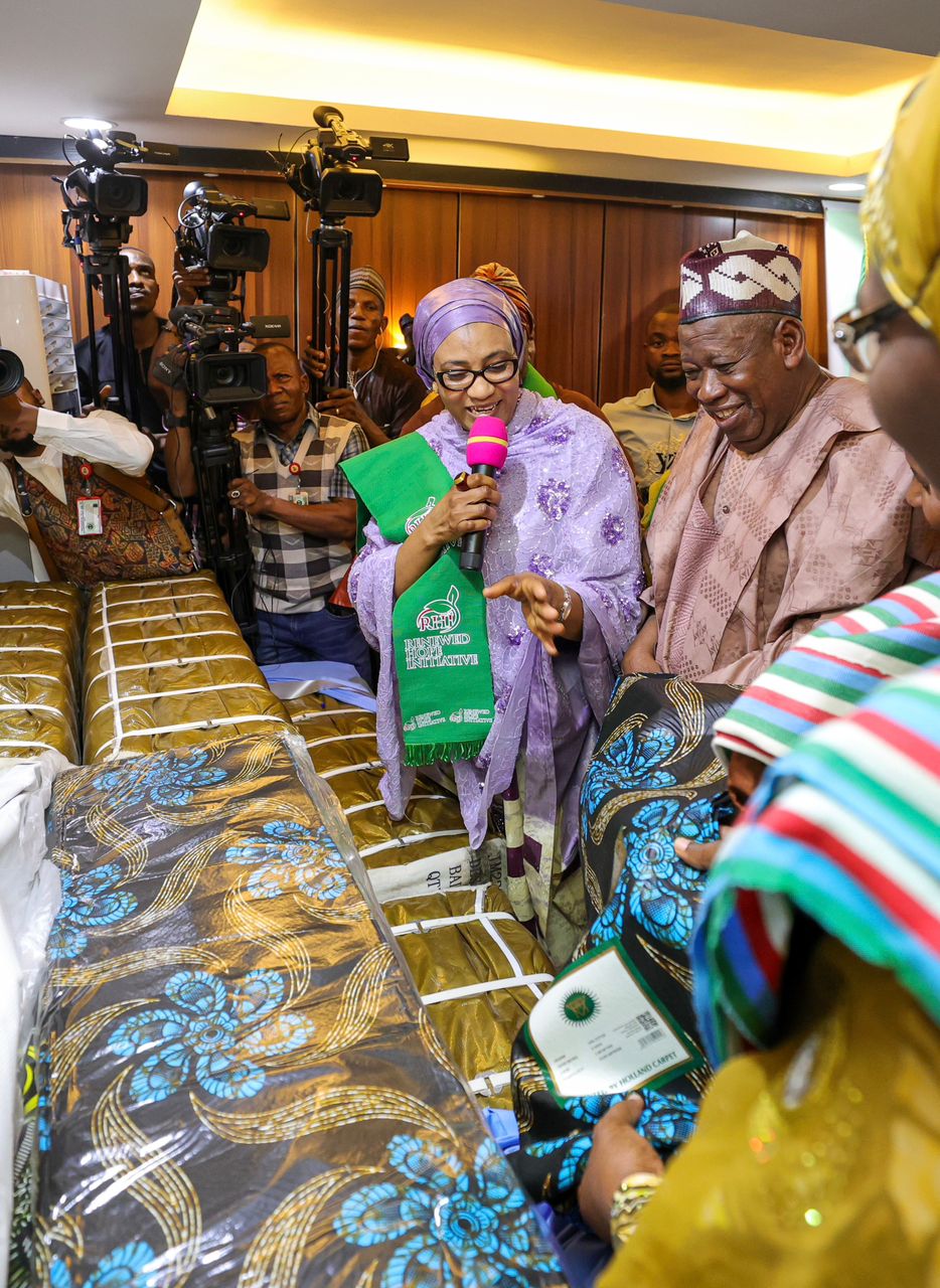 Renewed Hope Initiative: First Lady flags off distribution of fabrics to APC women nationwide 2 IMG 20240522 WA0071