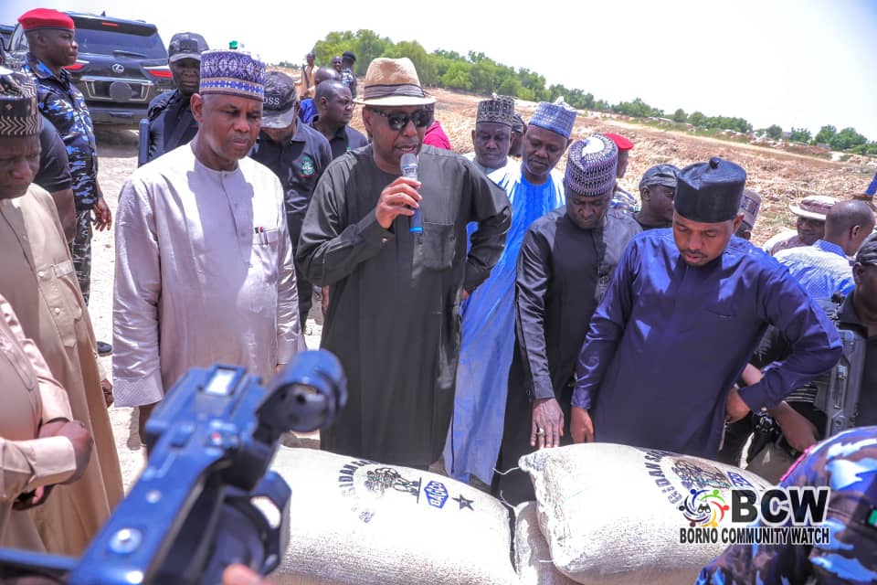 Zulum commissions Vocational Training Institute Magumeri, inspects irrigation farms, projects in Damasak, Gubio 5 IMG 20240527 WA0035