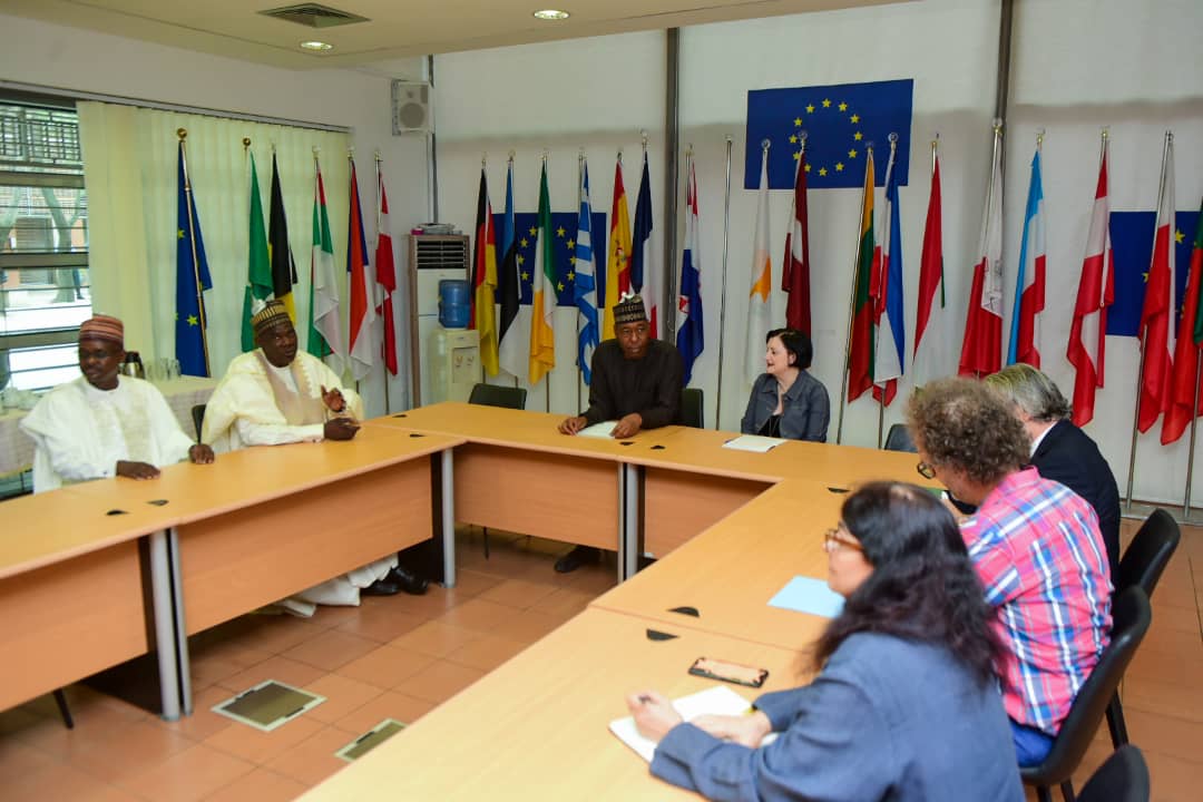 Zulum meets EU ambassador, UNHCR rep to Nigeria in Abuja 2 IMG 20240529 WA0016