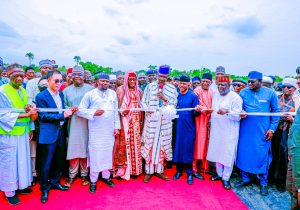 Nasarawa State Governor Abdullahi Sule Commissions road in Nasarawa
