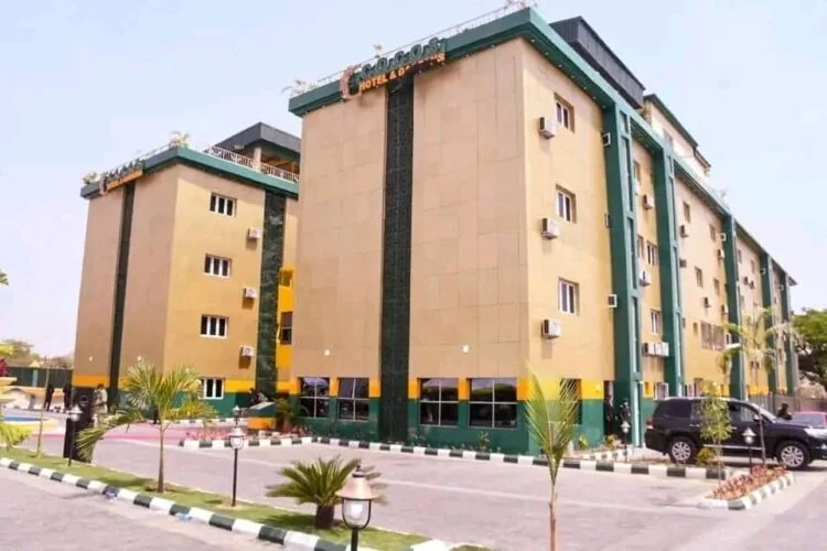 COCOS hotels and Gardens owned by the Nigerian Correctional Service Cooperative Society