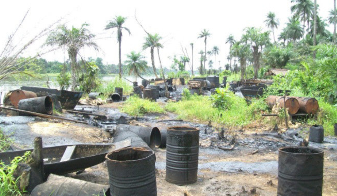Illegal Refining Sites