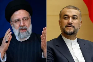 Iranian President Raisi and Foreign Minister