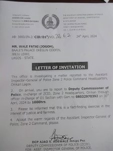 Letter of Invitation 2