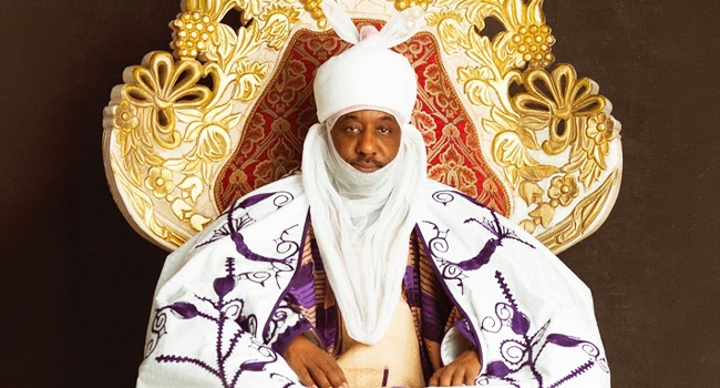 A file photo of Muhammadu Sanusi II