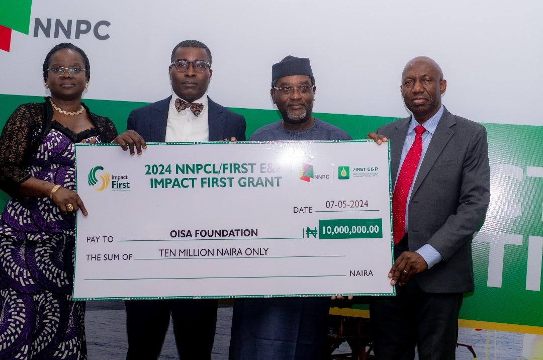 NNPC/First E&P JV empowers NGOs with N53.4m 3 NNPC Impact grant 2