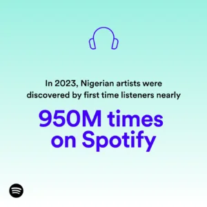 Nigerian artistes earn N25bn as royalties from streaming – Spotify 3 Nigeria Card 2 1x1 1 300x300 1