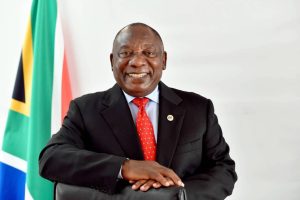 South African President Cyril Ramaphosa