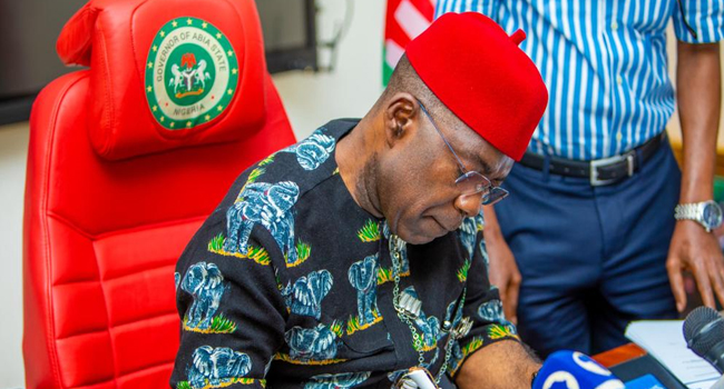 Abia State Governor, Alex Otti