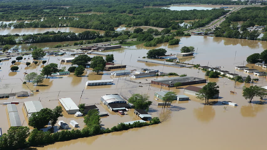 A typical flood disaster in South-West Nigeria