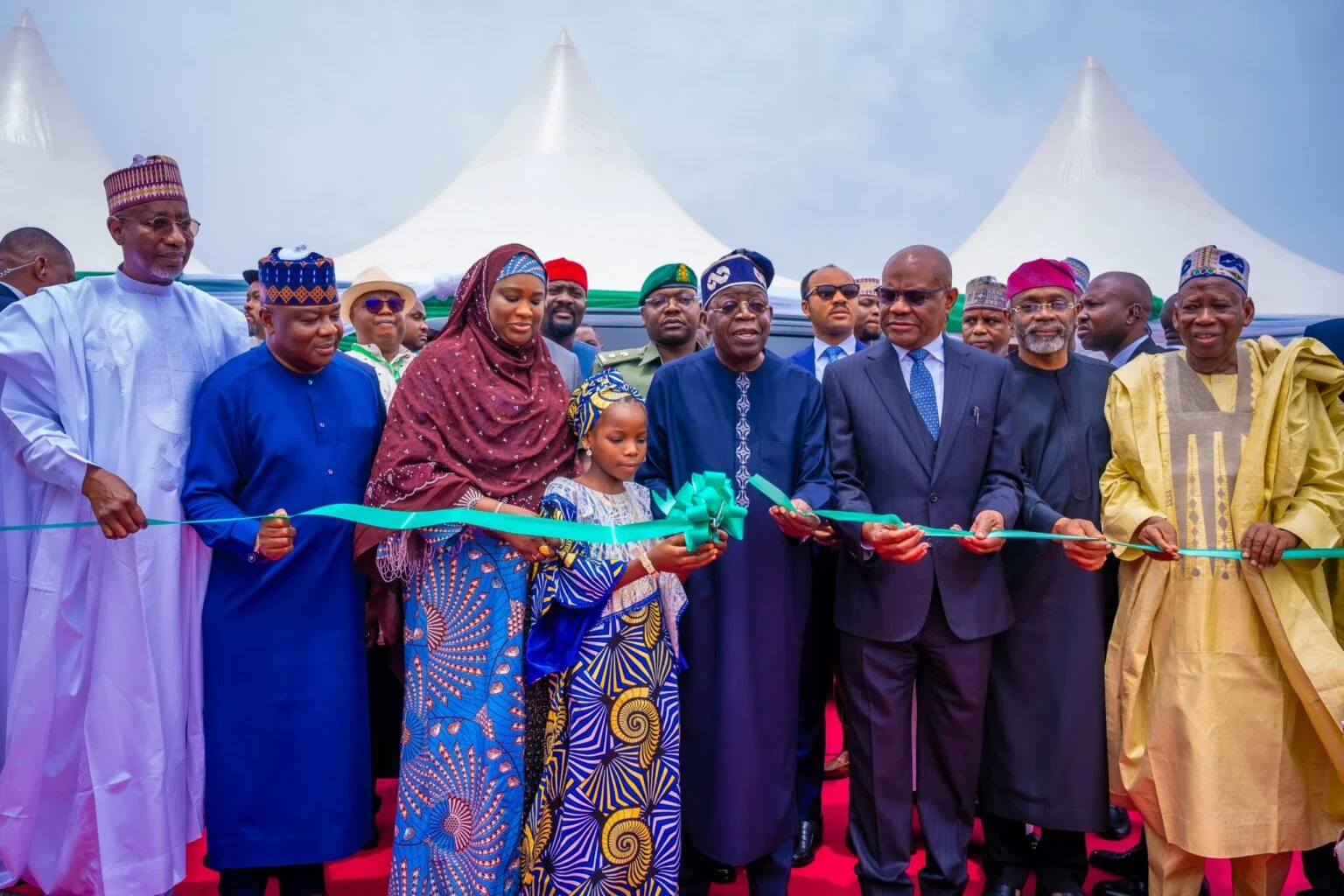 Tinubu Commissions flyover in Abuja