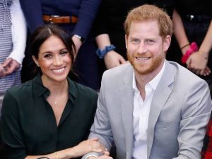 The Duke and Duchess of Sussex, Prince Harry and his wife, Meghan.