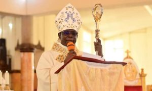 Bishop of the Catholic Diocese of Umuahia, Most Rev. Michael Ukpong
