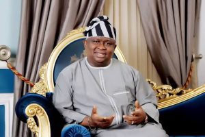 Senator representing Ogun West Senatorial District at the National Assembly, Sen. Solomon Adeola (Yayi),