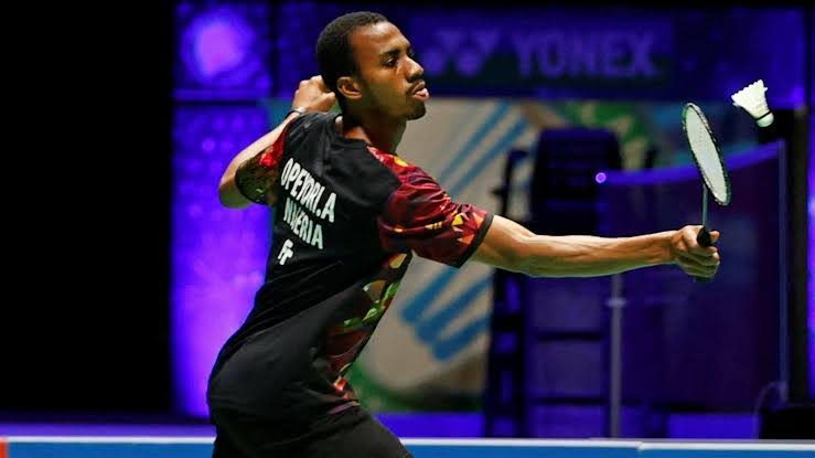 Nigerian Badminton star, Anuoluwapo Opeyori