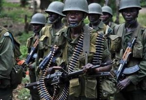 DR Congo military troops