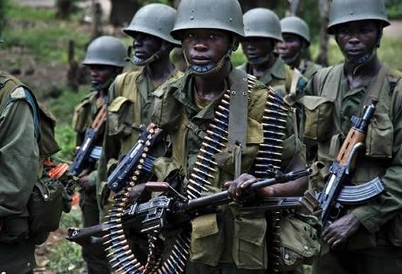 DR Congo military troops