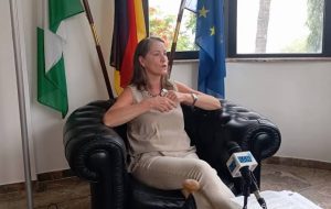 German Ambassador to Nigeria, Mrs Annett Gunther