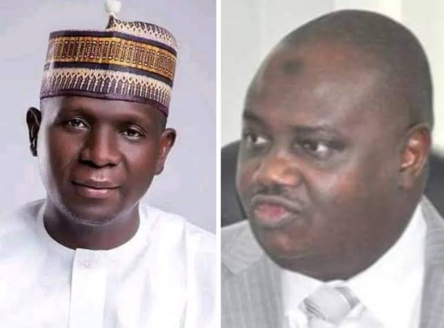 Late Adamawa lawmaker, Musa Abdulmalik and late EFCC Chairman, Ibrahim Lamorde