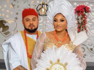BBNaija Reality TV show star Chomzy’ and her hubby Chinonso