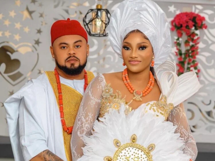 BBNaija Reality TV show star Chomzy’ and her hubby Chinonso