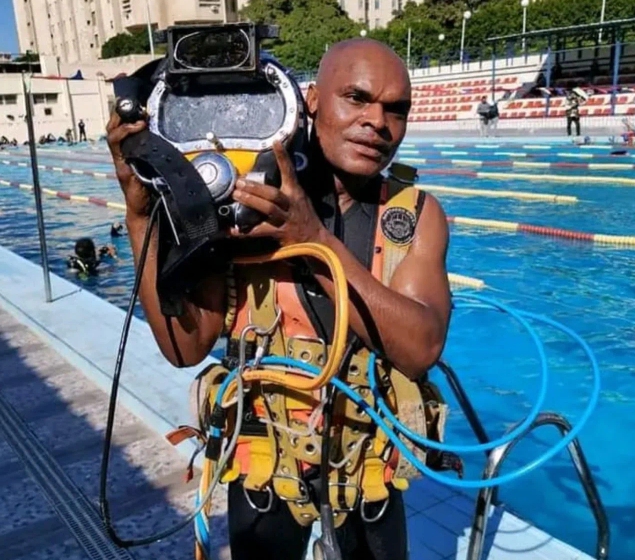 Late scuba diver, Mr Kelvin Ngwa