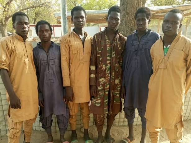 The surrendered Boko Haram terrorists