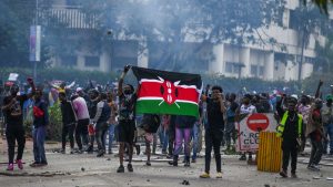 Kenyan protesters