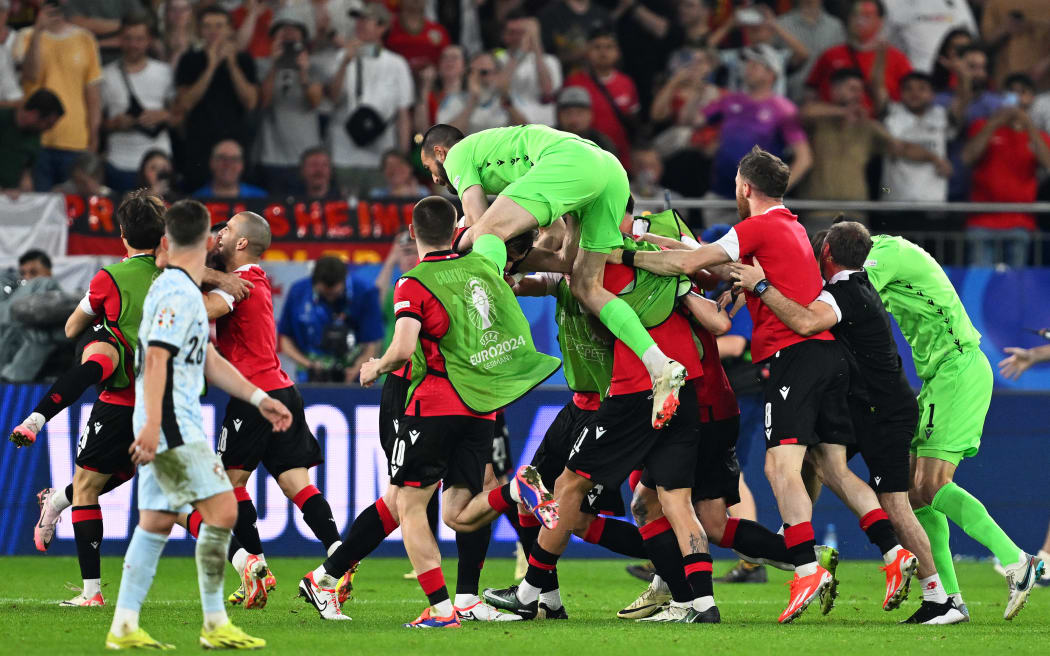 Georgia beat Portugal in 2024Euro