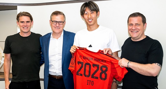 Hiroki Ito. X/@FCBayern