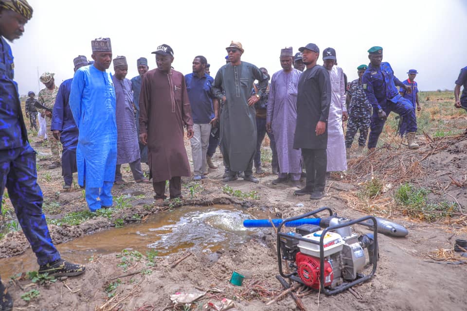 Zulum visits Baga, addresses ISWAP threat, says terrorist weak, seeking cheap popularity 4 IMG 20240603 WA0010