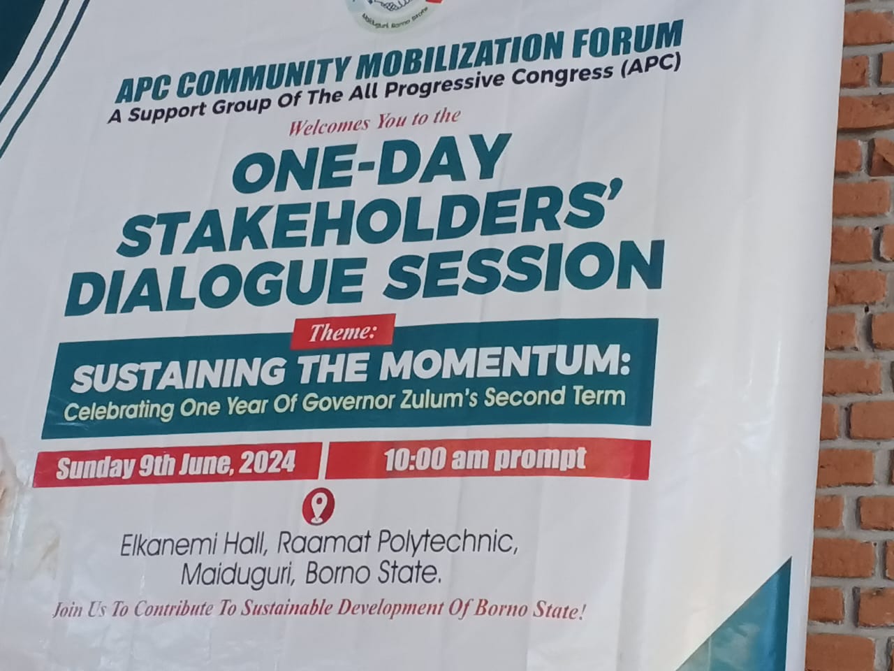 APC stakeholders rally behind Governor Zulum's legacy, call for sustainability and community engagement 2 IMG 20240609 WA0013