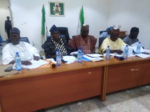 Taraba State House of Assembly Committee on Transport Disaster Management, Land and Survey during a public hearing for the bill to establish TAGIS.