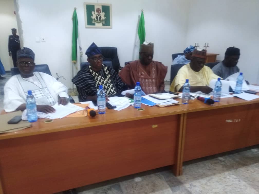 Taraba State House of Assembly Committee on Transport Disaster Management, Land and Survey during a public hearing for the bill to establish TAGIS.