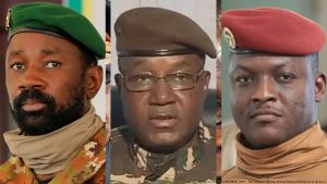 Junta Leaders in Mali, Niger and Burkina Faso