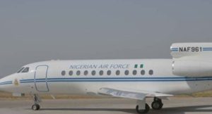 NAF jet presidential aircraft