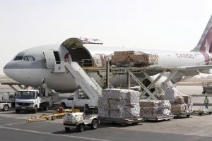 A cargo plane