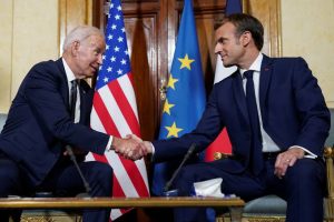 U.S President, Joe Biden and French President, Emmanuel Macron