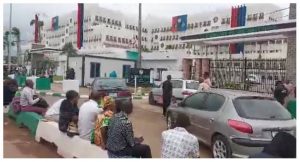 Defence Ministry staff protest alleged brutality by military personnel