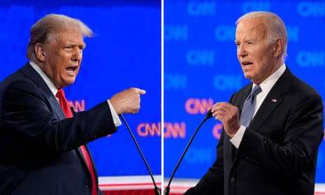 Former U.S President, Donald Trump and U.S. President, Joe Biden