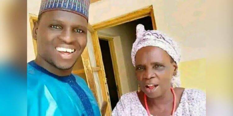 75-year-old, Hauwa’u Adamu, is the mother of the renowned Hausa singer, “Dauda Kahutu Rarara”.