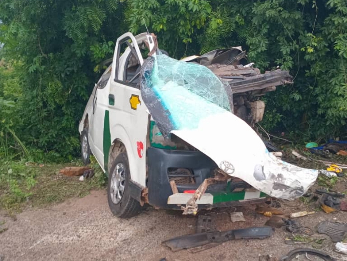 Accident scene FRSC